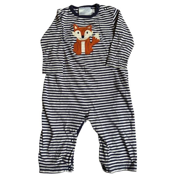 Little English Fox One Piece Outfit size 6 mo - Picture 1 of 3